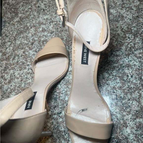 Nine West leather heels size 11 - Picture 7 of 9